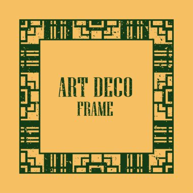 Art Deco Vintage çerçeve