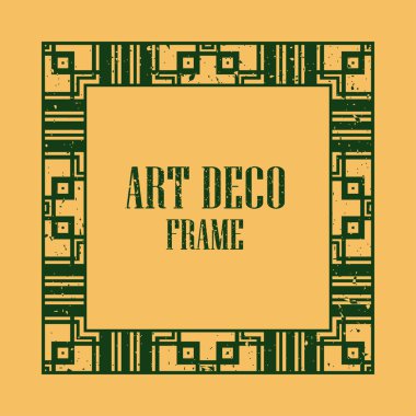 Art Deco Vintage çerçeve