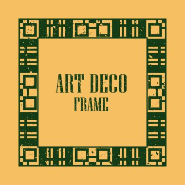 Art Deco Vintage çerçeve