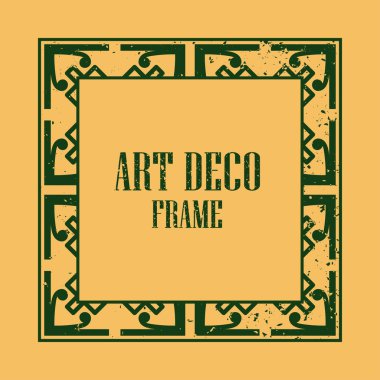 Art Deco Vintage çerçeve