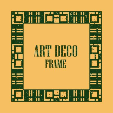 Art Deco Vintage çerçeve