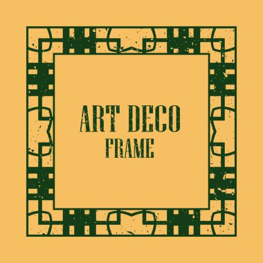 Art Deco Vintage çerçeve