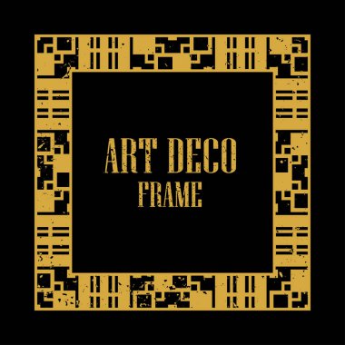 Art Deco Retro çerçeve