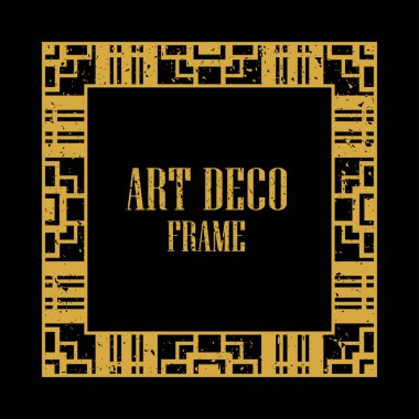Art Deco Retro çerçeve