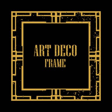Art Deco Retro çerçeve