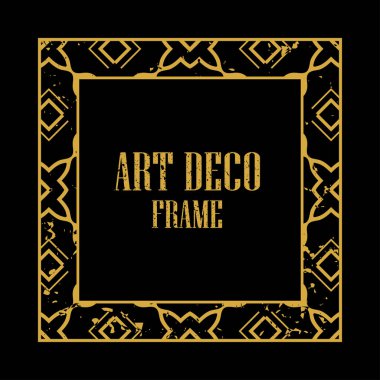 Art Deco Retro çerçeve