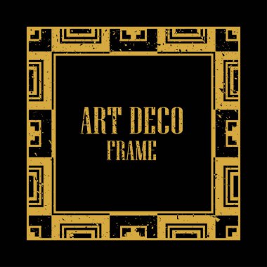 Art Deco Retro çerçeve