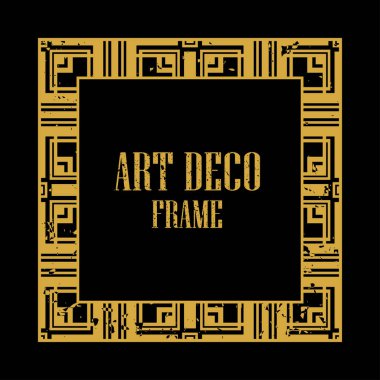 Art Deco Retro çerçeve