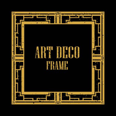 Art Deco Retro çerçeve