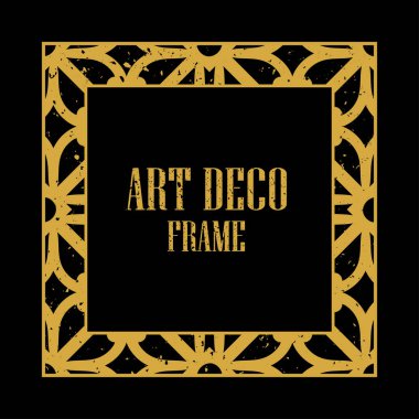 Art Deco Retro çerçeve