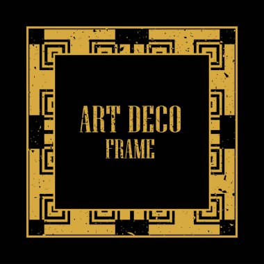 Art Deco Retro çerçeve