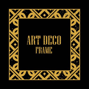 Art Deco Retro çerçeve