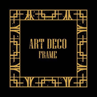 Art Deco Retro çerçeve