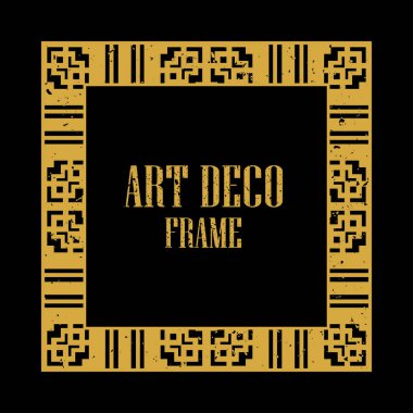 Art Deco Retro çerçeve