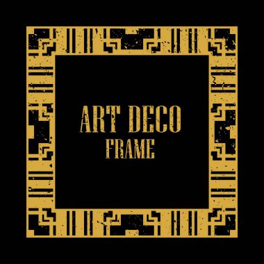 Art Deco Retro çerçeve