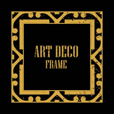 Art Deco Retro çerçeve