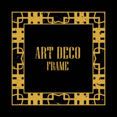 Art Deco Retro çerçeve
