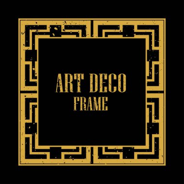Art Deco Retro çerçeve