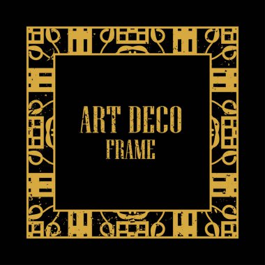 Art Deco Retro çerçeve