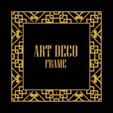 Art Deco Retro çerçeve