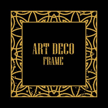 Art Deco Retro çerçeve