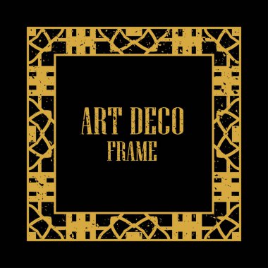 Art Deco Retro çerçeve