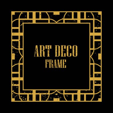 Art Deco Retro çerçeve