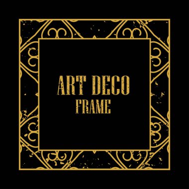 Art Deco Retro çerçeve