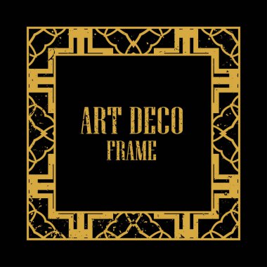 Art Deco Retro çerçeve