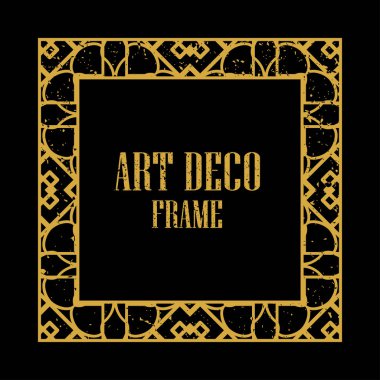 Art Deco Retro çerçeve
