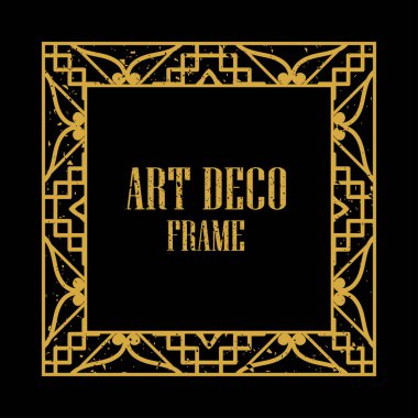 Art Deco Retro çerçeve