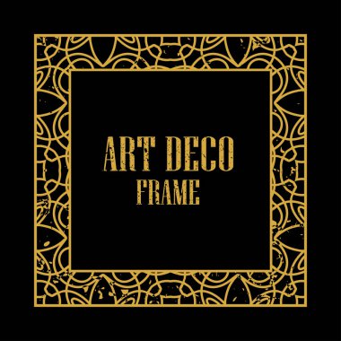 Art Deco Retro çerçeve