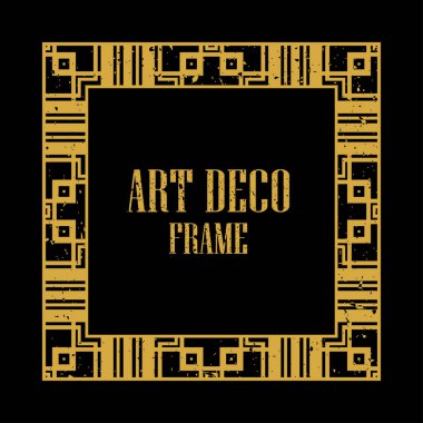 Art Deco Retro çerçeve