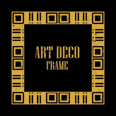 Art Deco Retro çerçeve