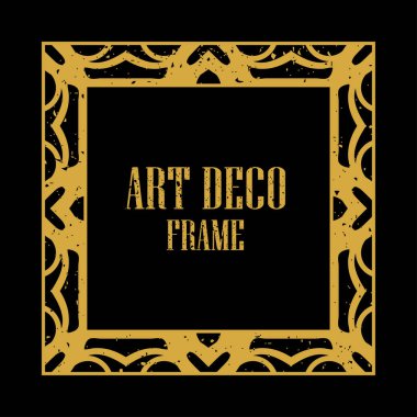 Art Deco Retro çerçeve