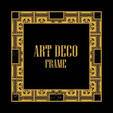 Art Deco Retro çerçeve