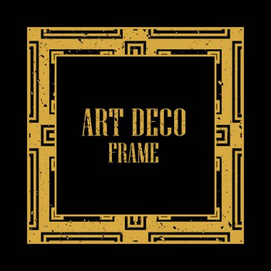 Art Deco Retro çerçeve