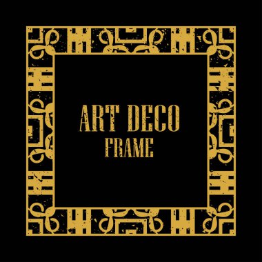 Art Deco Retro çerçeve