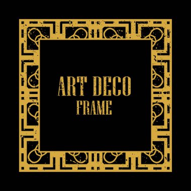 Art Deco Retro çerçeve