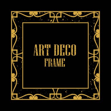 Art Deco Retro çerçeve