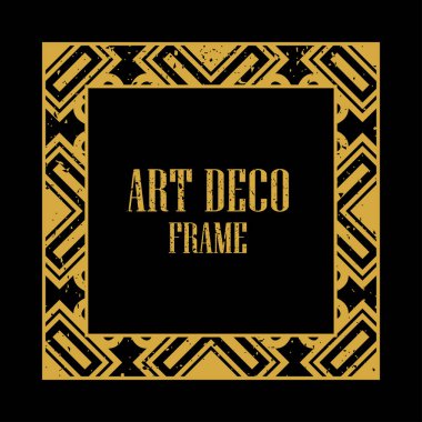 Art Deco Retro çerçeve