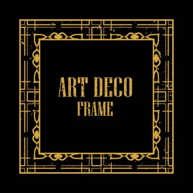 Art Deco Retro çerçeve