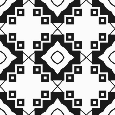 Dikişsiz art deco desen