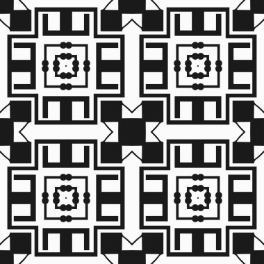 Dikişsiz art deco desen