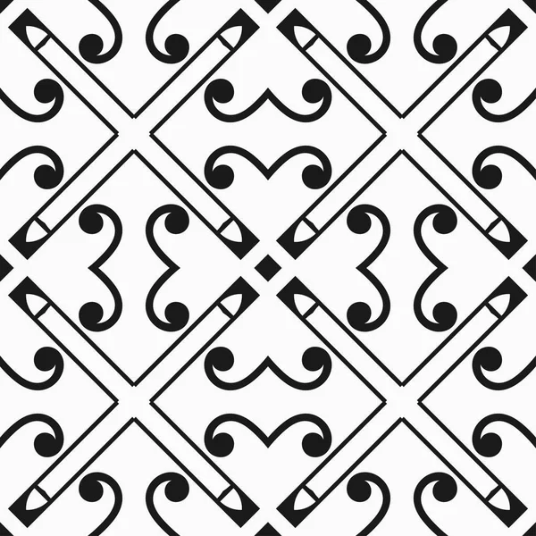 Dikişsiz art deco desen