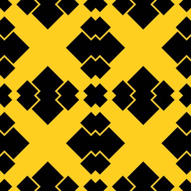 Dikişsiz art deco desen