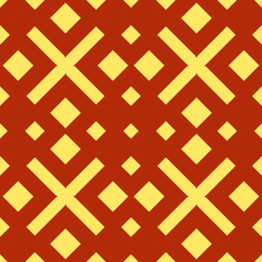 Dikişsiz art deco desen