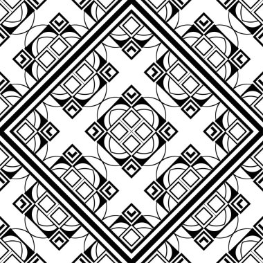 art deco dikişsiz desen