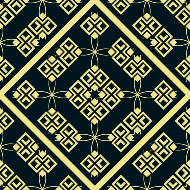 art deco dikişsiz desen