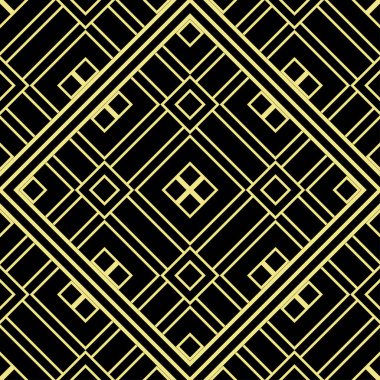 art deco dikişsiz desen